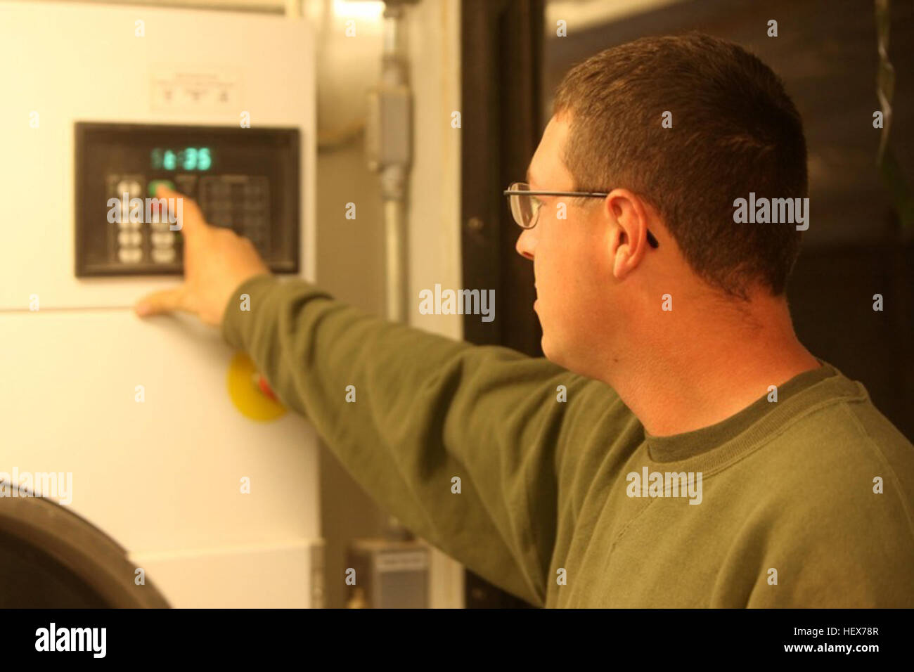 Lance Cpl. Justin A. Tokich, a water purification technician with