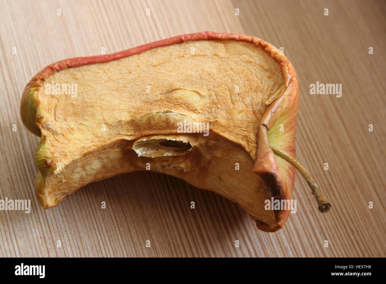 Old rotten apple. Old dry apple Stock Photo Alamy