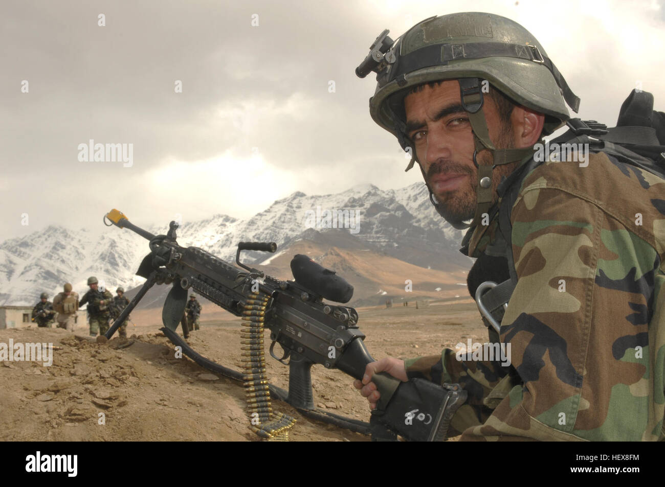 Tactical Advanced Commandos Afghan Air Force and Afghan Special Forces commandos participate in a ...