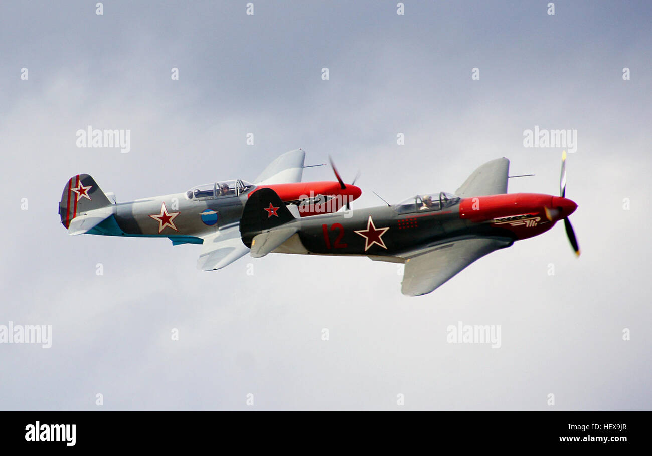The Yakovlev Yak-1 was a World War II Soviet fighter aircraft. Produced ...