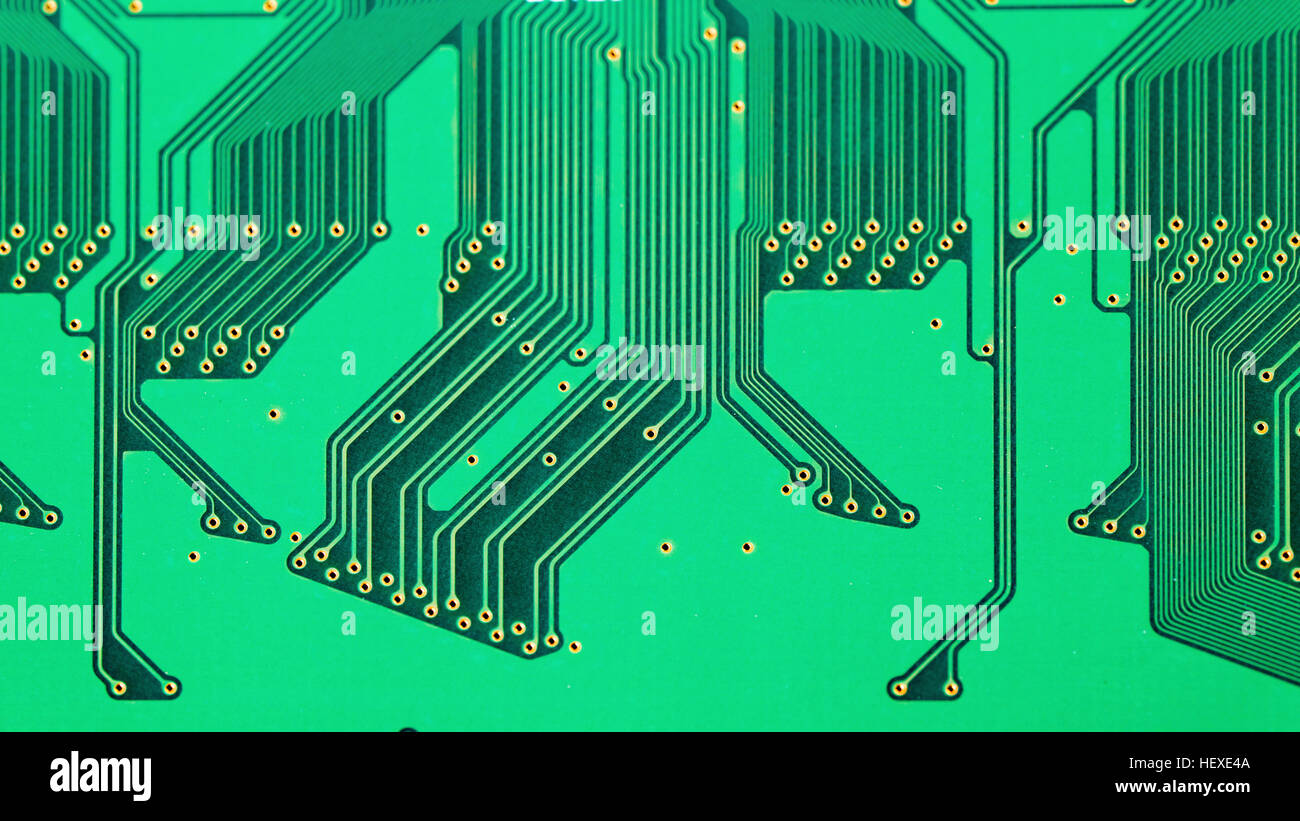 Printed circuit board, close up Stock Photo - Alamy