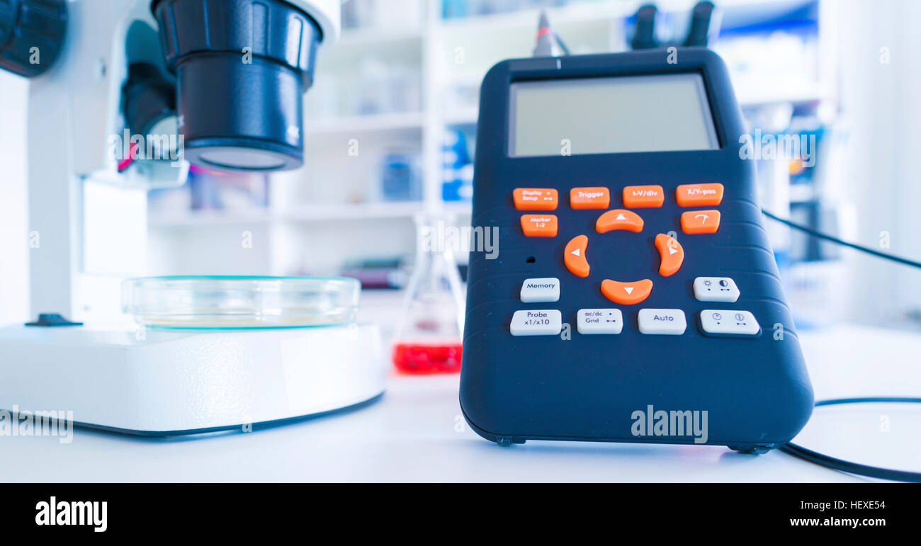 Measuring device used in the laboratory Stock Photo Alamy