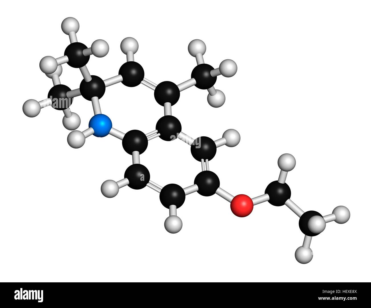 Ethoxyquin antioxidant food preservative molecule, computer