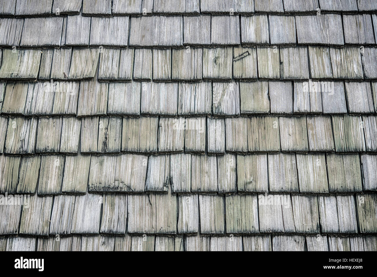 Wooden roof shingles Stock Photo Alamy