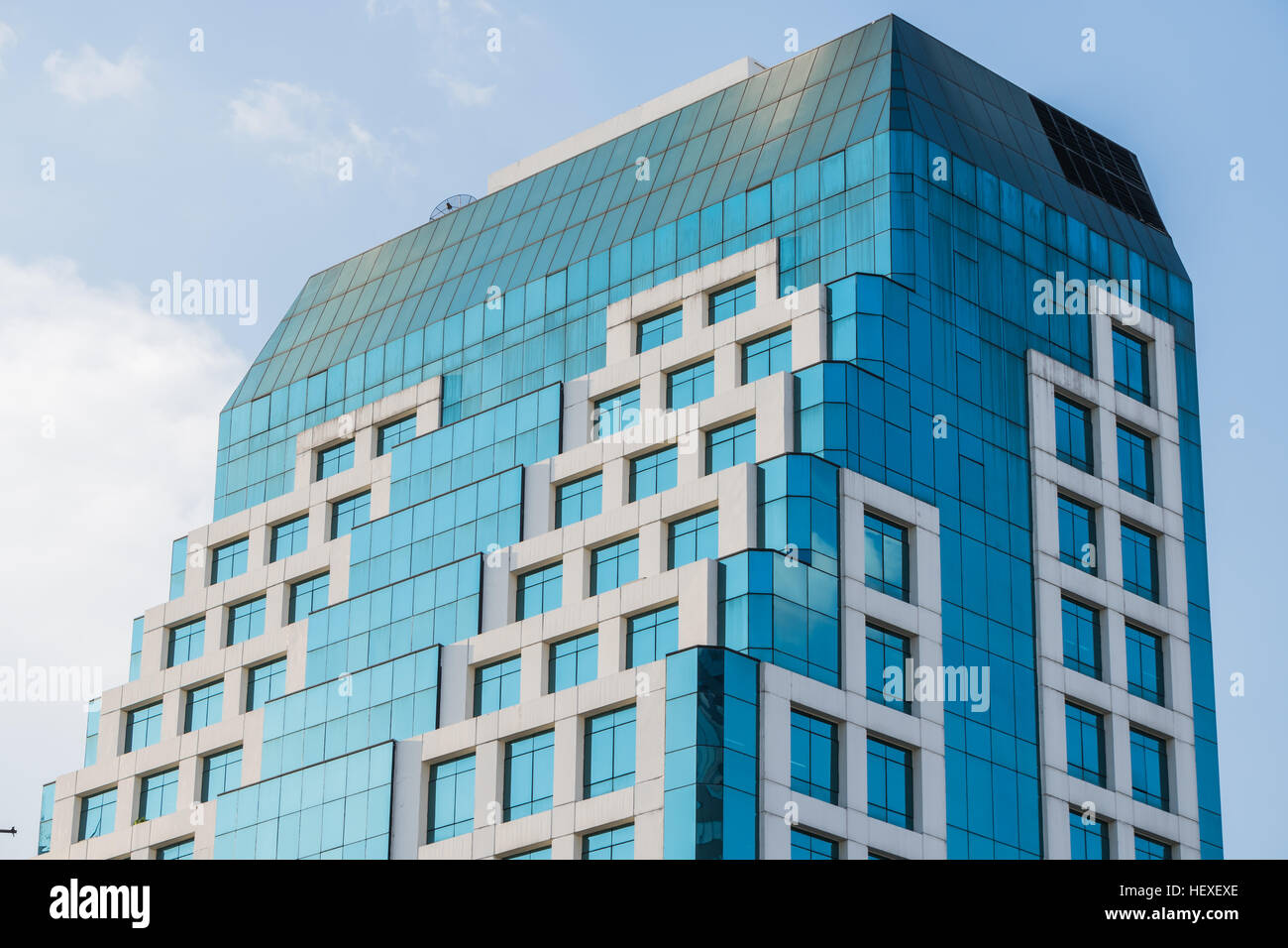 Modern building glass wall Stock Photo