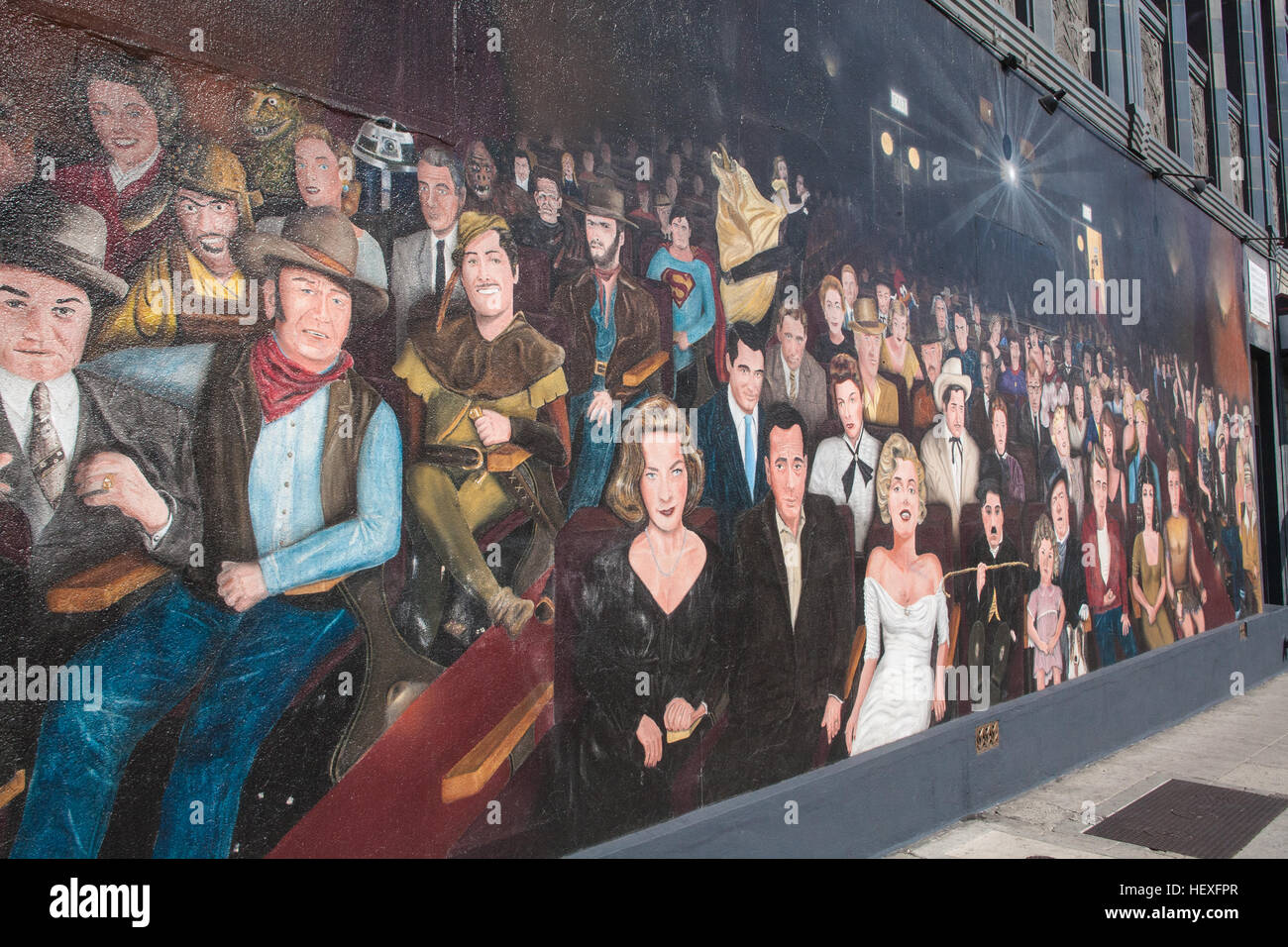 'You Are The Star' wall,mural,La la land,movie,Hollywood Boulevard