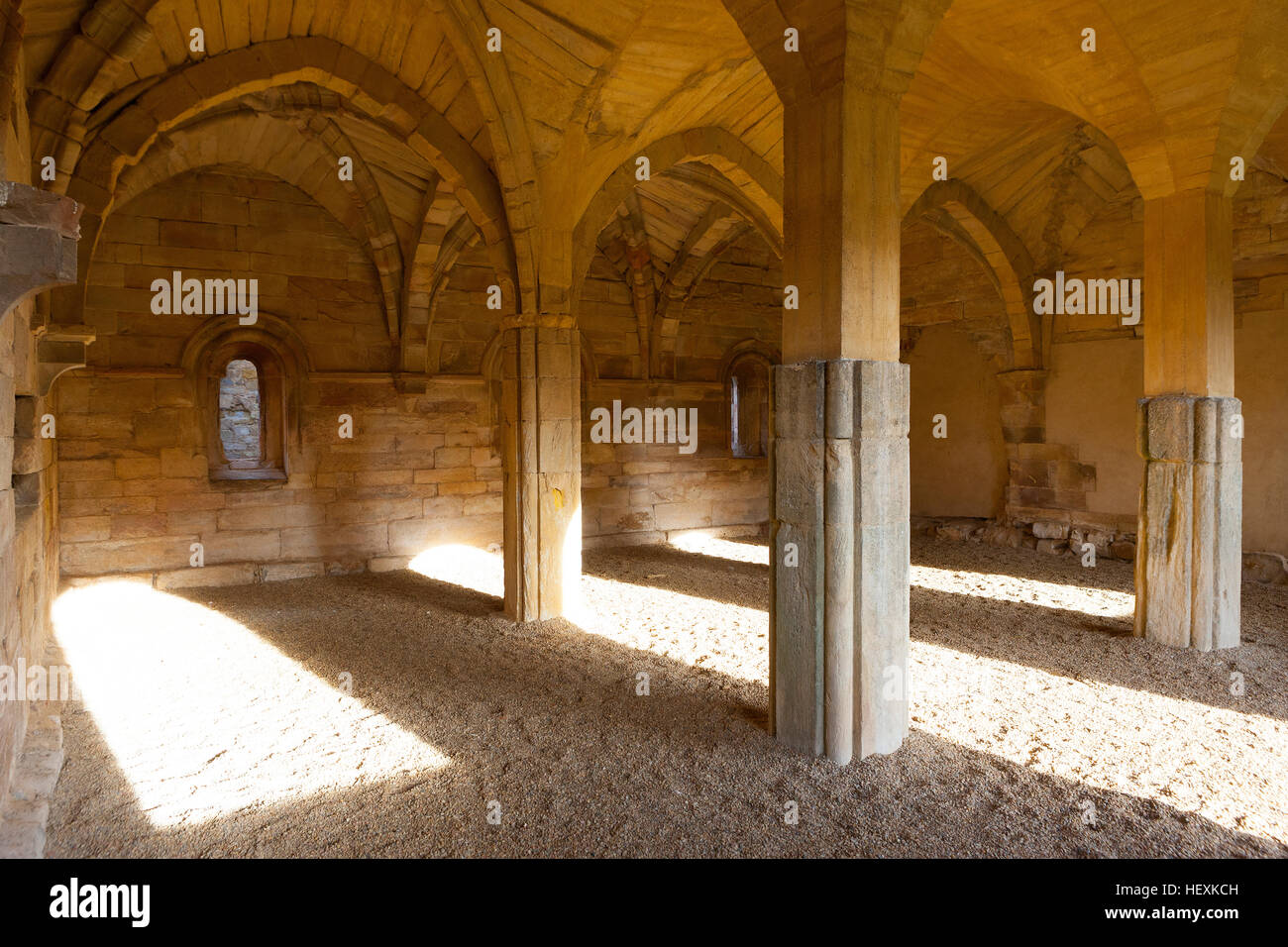 Spain, Province of Zamora, Moreruela Abbey Stock Photo