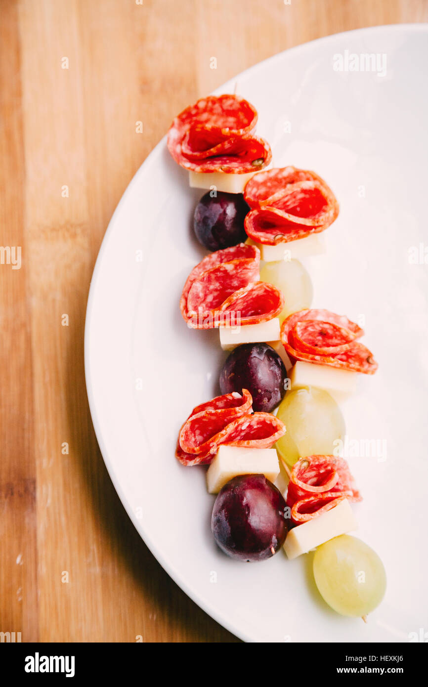 Cocktail sticks with grapes hires stock photography and images Alamy