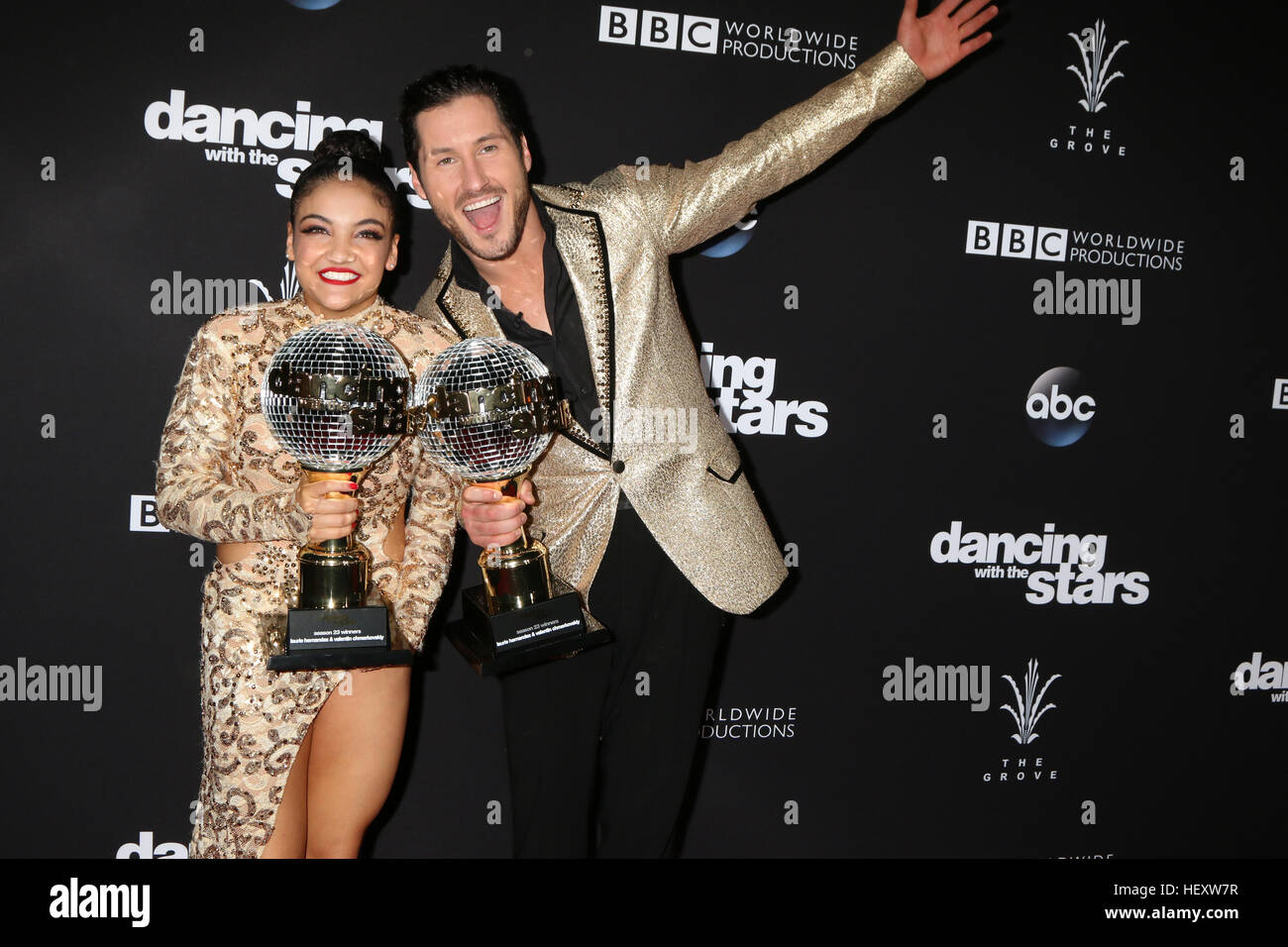 ABC's 'Dancing With The Stars' Season 23 Finale at The Grove Featuring