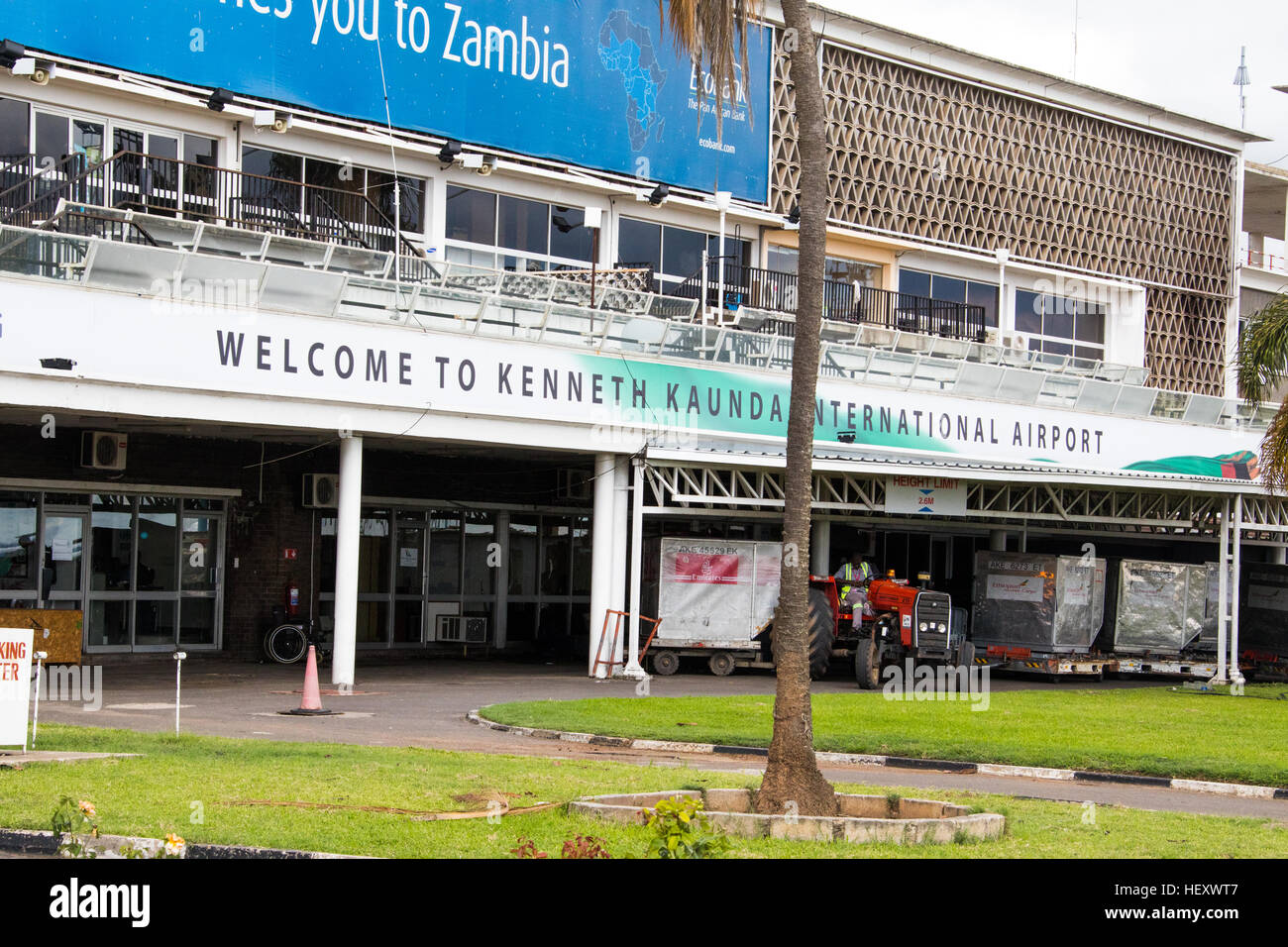 Kenneth Kaunda International Airport, Lusaka, Zambia Stock Photo