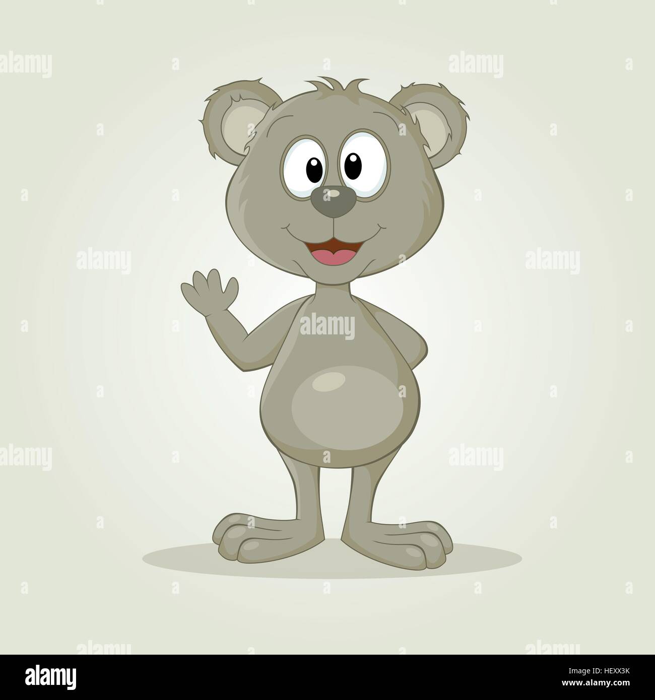 Soft cuddly teddy bear Stock Vector Images - Alamy