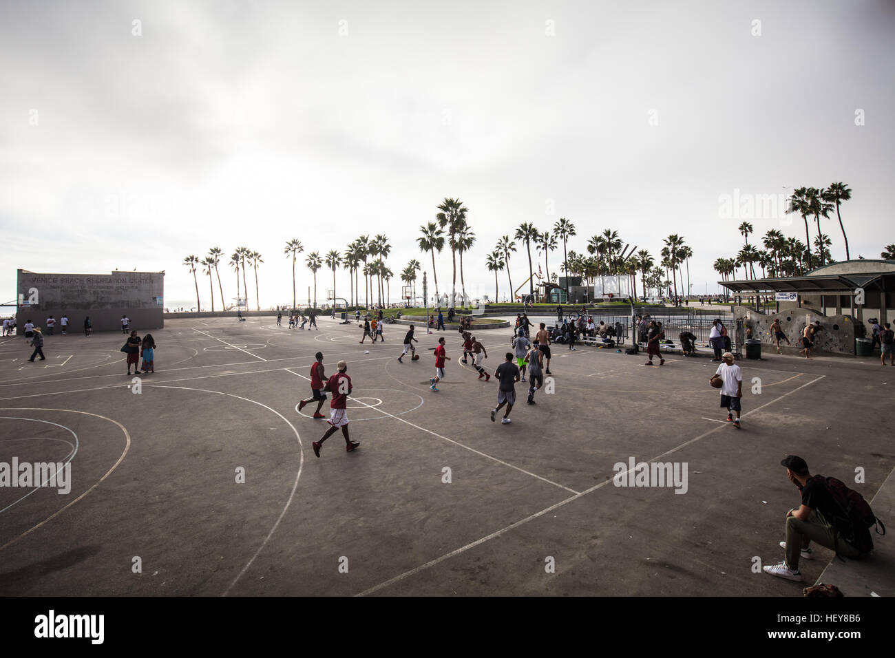 Venice Beach Recreation Center Stock Photo - Alamy