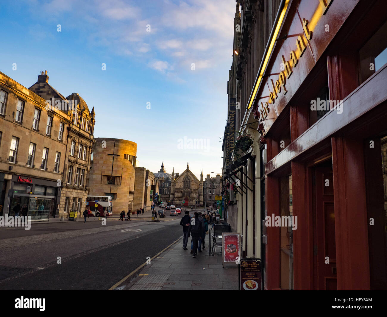 Edinburgh Christmas Market Stock Photo Alamy