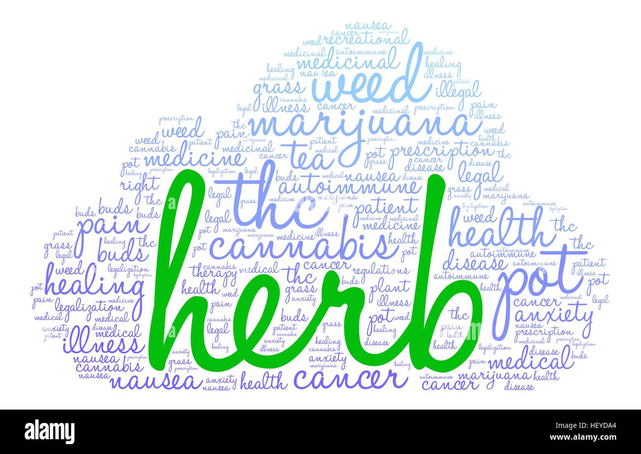 Herb word cloud on a white background Stock Vector Image & Art Alamy