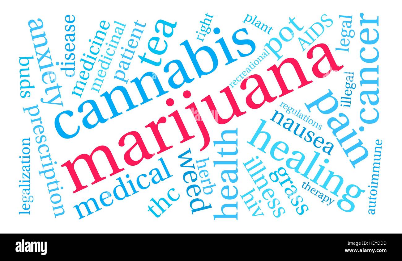 Marijuana word cloud on a white background Stock Vector Image & Art Alamy