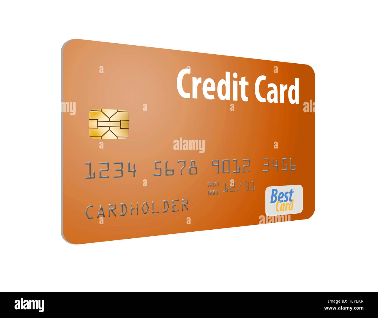 This is a generic, mock credit card isolated on white Stock Photo - Alamy