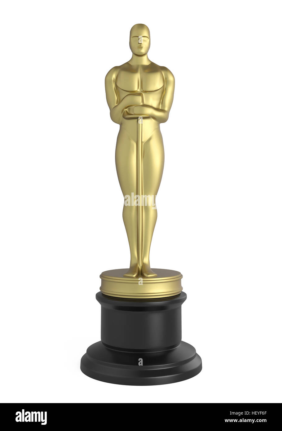 Oscar statuette isolated hi-res stock photography and images - Alamy