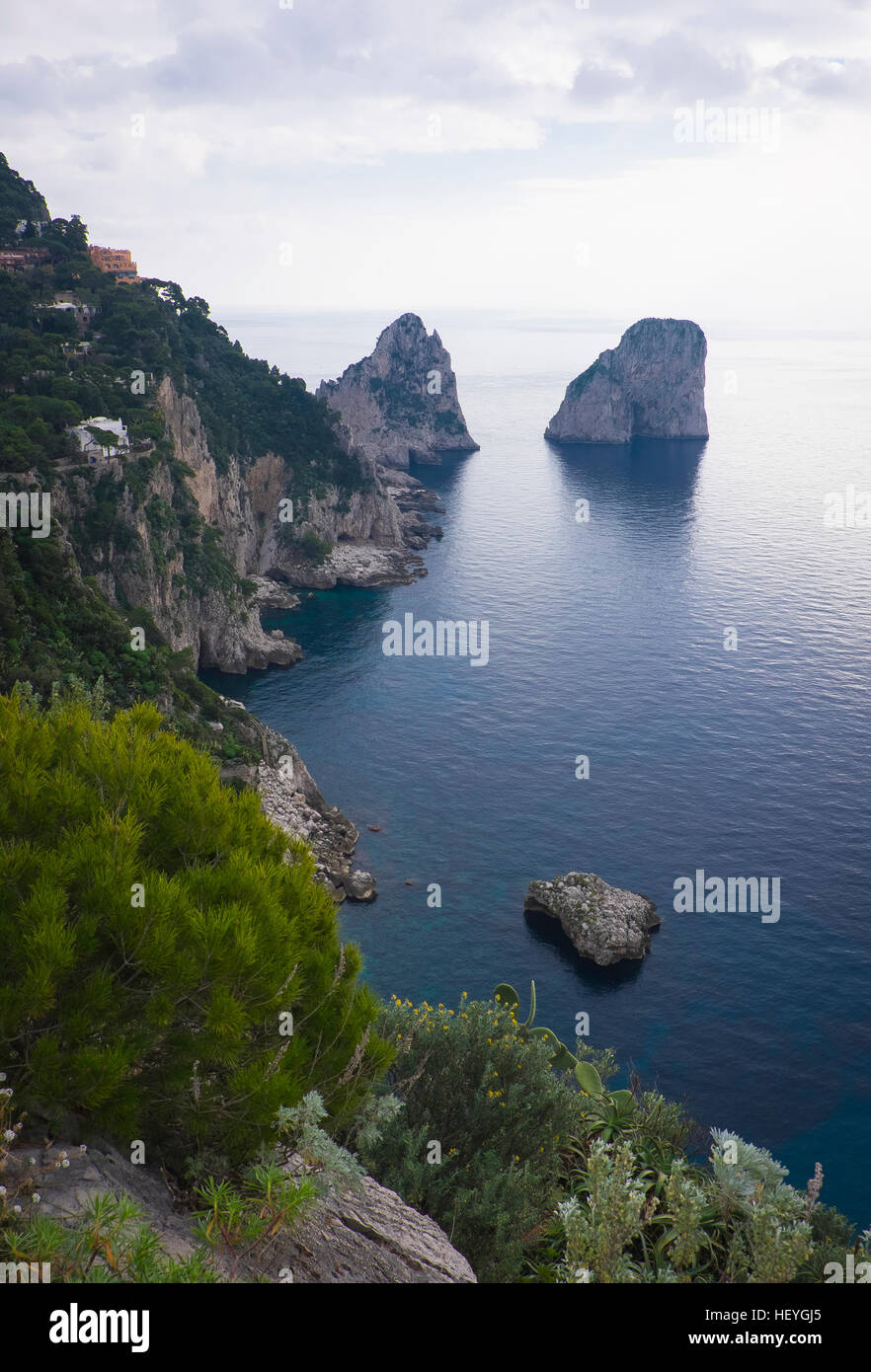 Italian island of Capri Stock Photo - Alamy