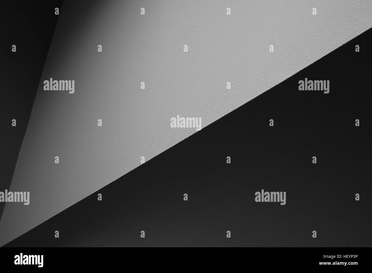 Interior design with images of simple shapes, patterns, walls, angles