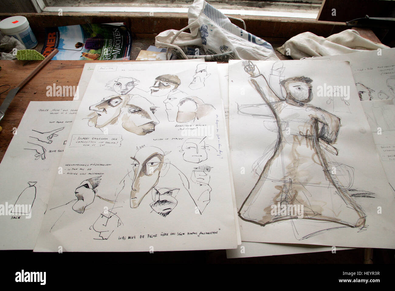 wooden doll art