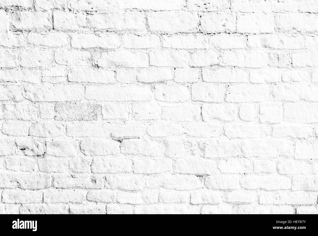 white brick wall background Stock Photo