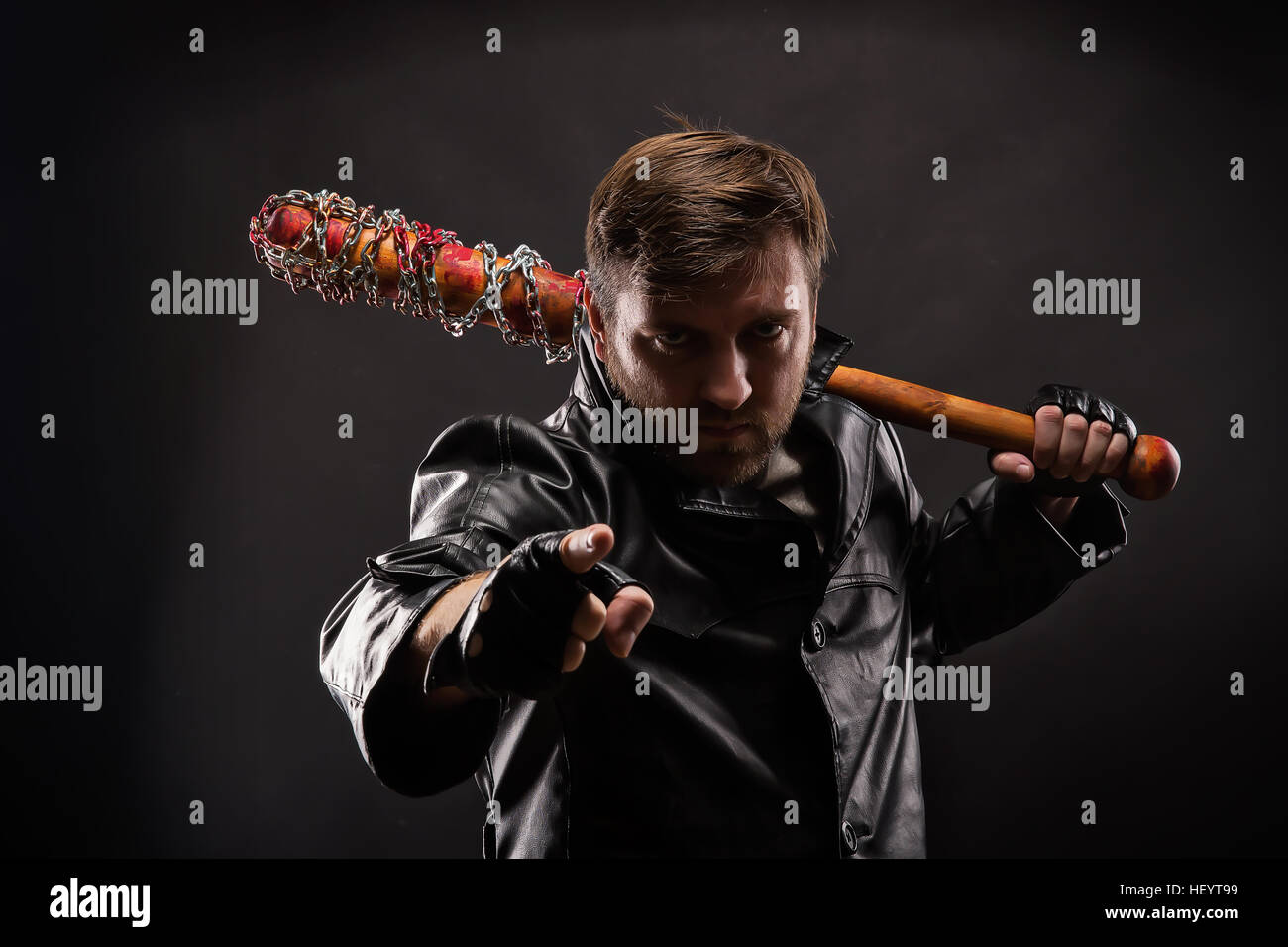Man baseball bat blood hires stock photography and images Alamy