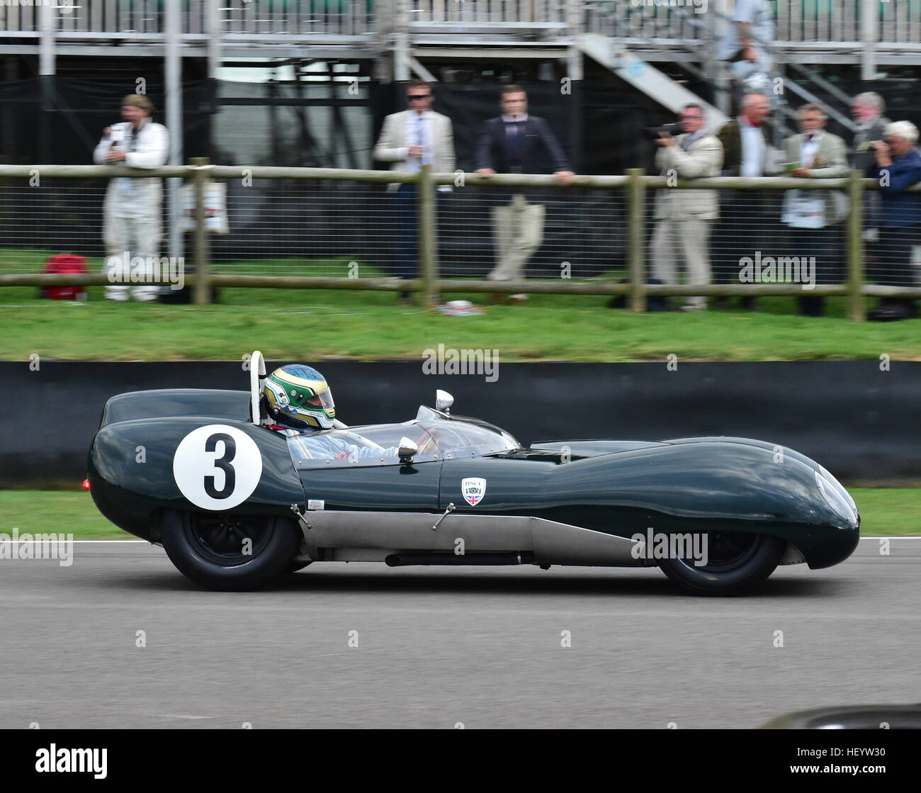 Mike Malone, Lotus Climax 15, Sussex Trophy, World Championship Sports Cars, Goodwood Revival 2016, 2016, classic cars, Goodwood, Goodwood Revival, Go Stock Photo