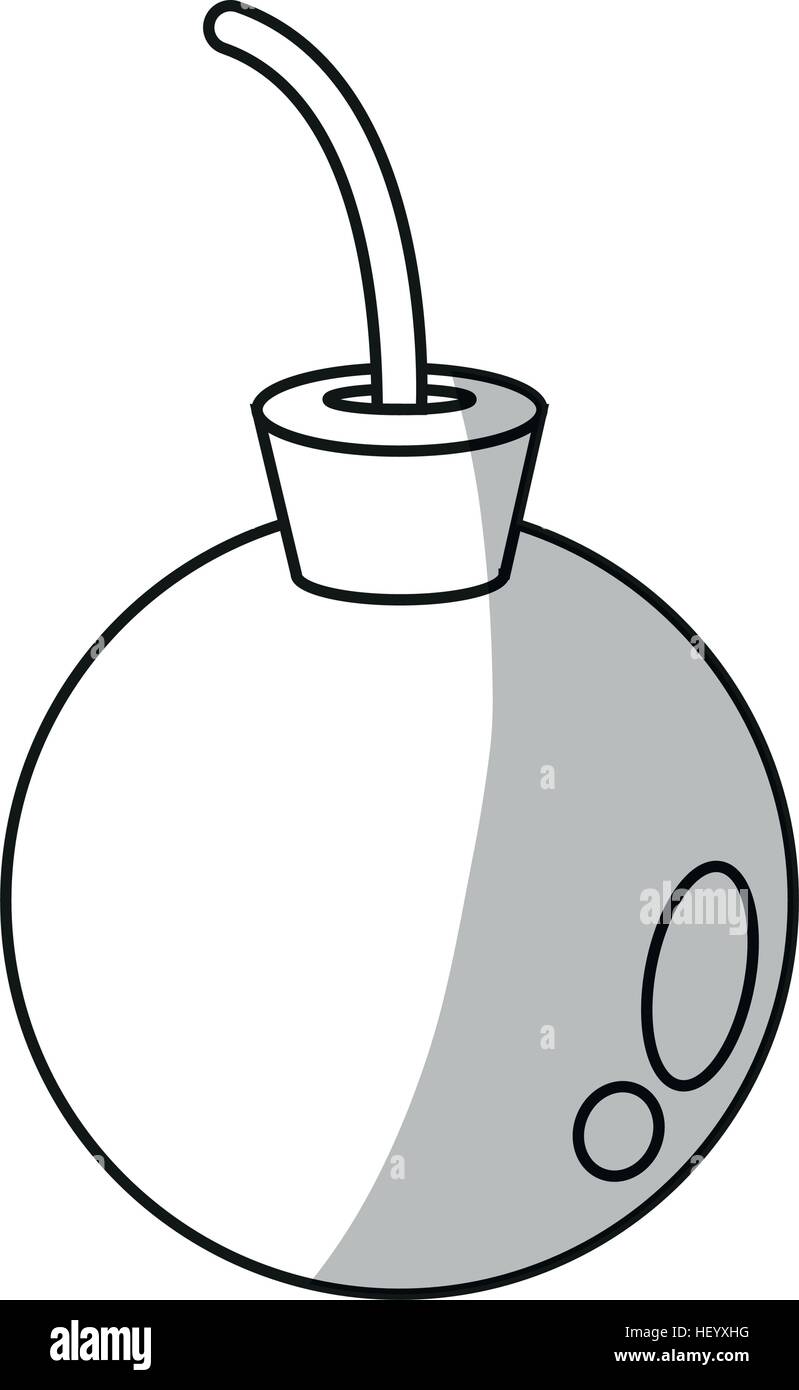 Isolated bomb design Stock Vector Image & Art - Alamy