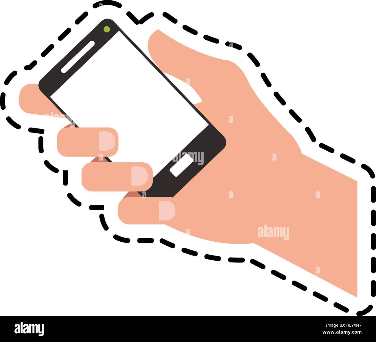 Isolated smartphone device design Stock Vector Image & Art - Alamy