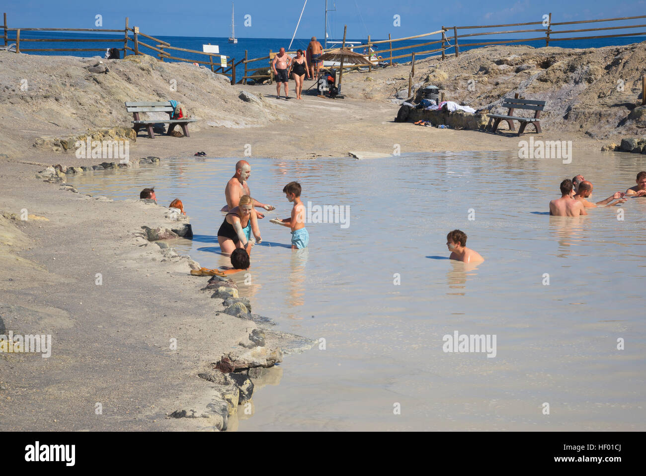 Volcanic mud bath hires stock photography and images Alamy