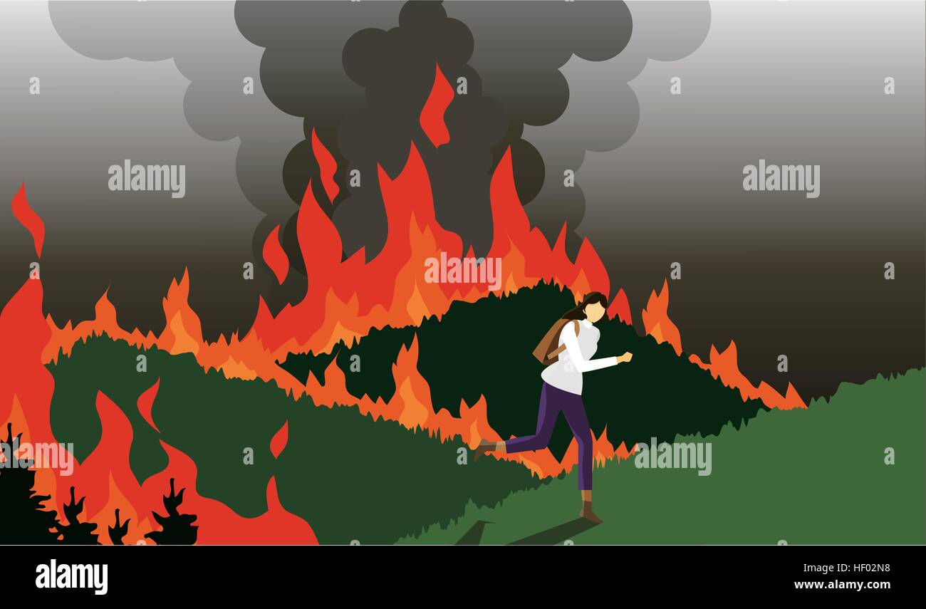 Dangers of mountain climbing Stock Vector Images Alamy