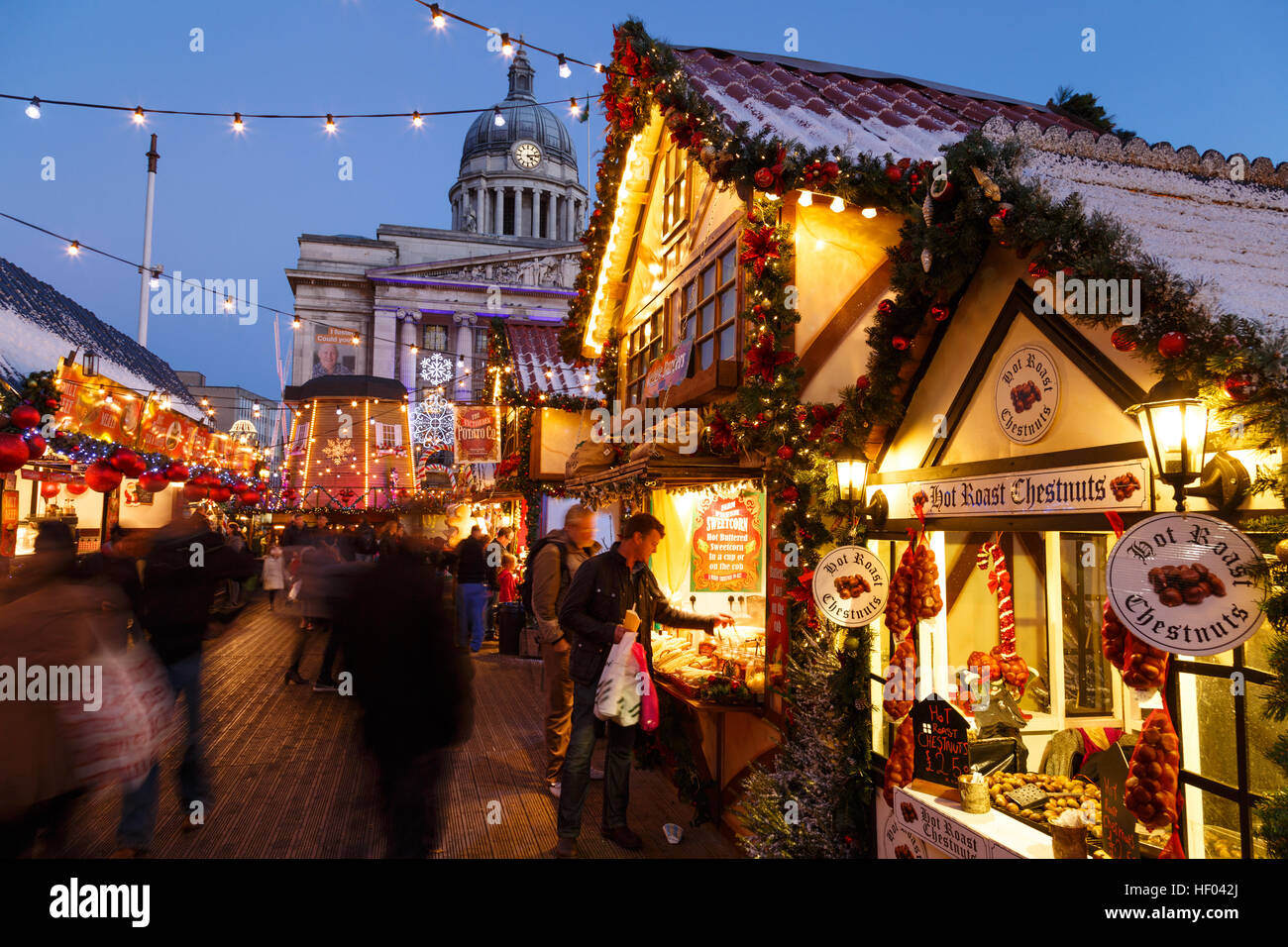 Nottingham Christmas Market High Resolution Stock Photography And Images Alamy