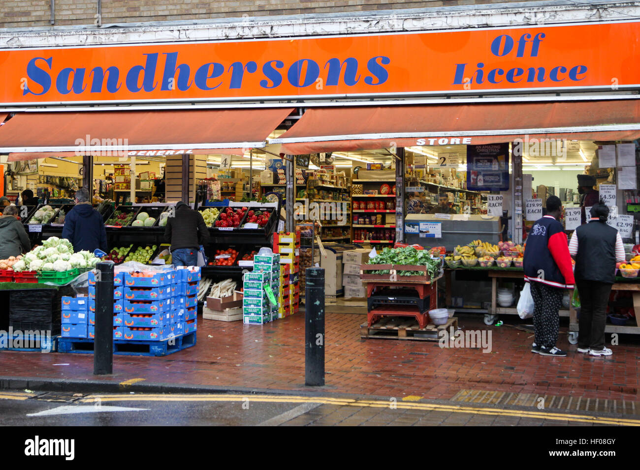 Luton, UK 25 Dec 2016 Shops are open as normal for business on
