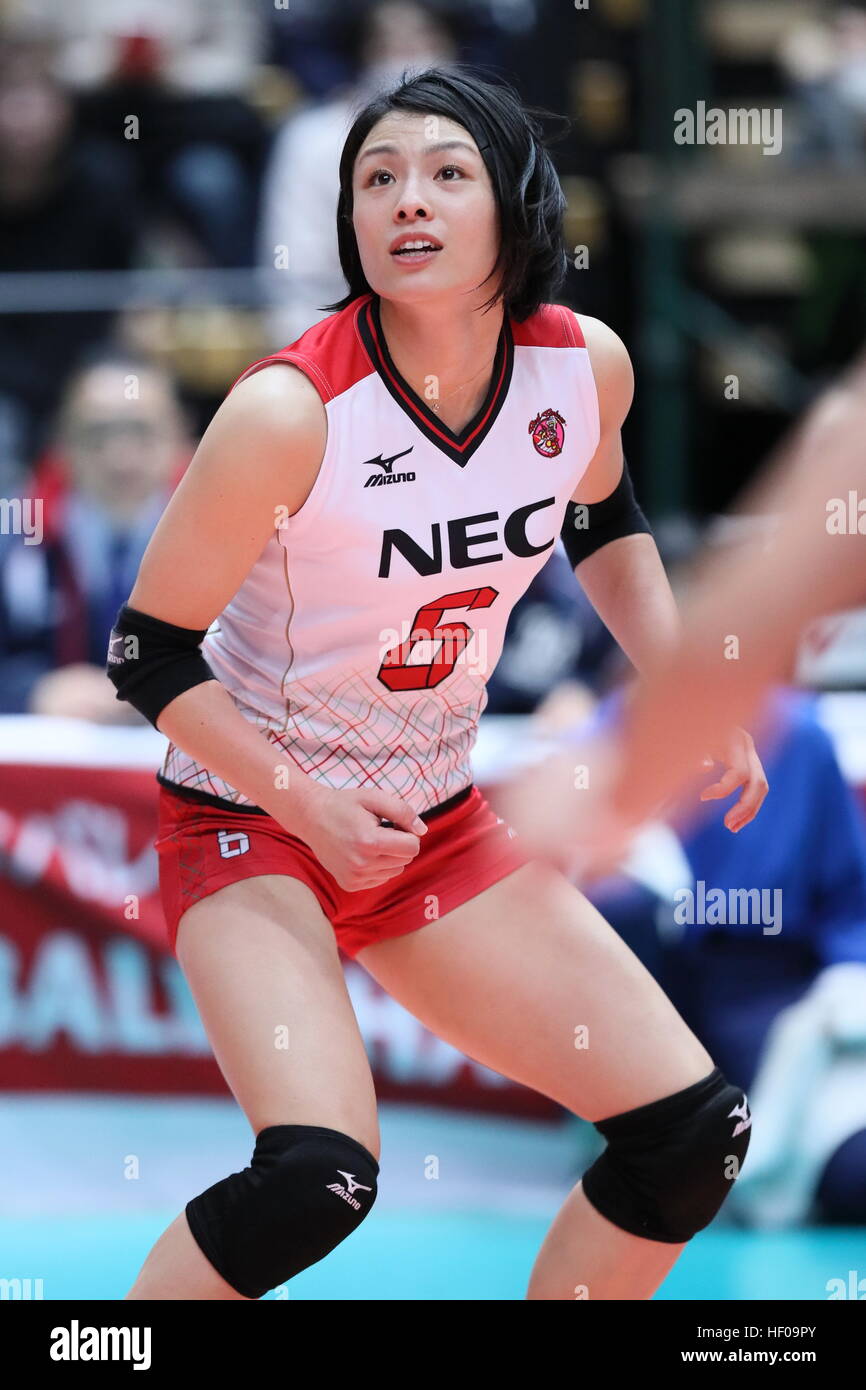 Akari Oumi (NEC), DECEMBER 24, 2016 Volleyball All Japan Women's