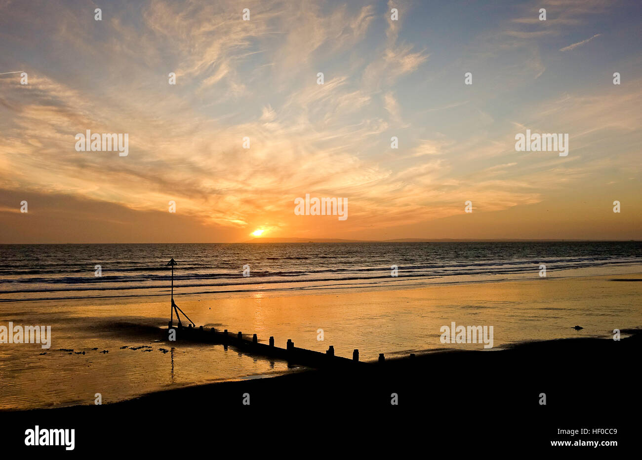 Idyllic Conditions West Wittering Beach, West Sussex, UK. 26th December 2016: Beautiful ...