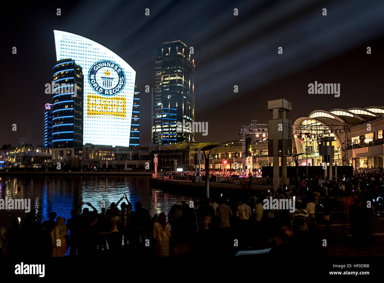 Dubai, UAE. 26th Dec, 2016. Dubai Festival City Mall Guinness World