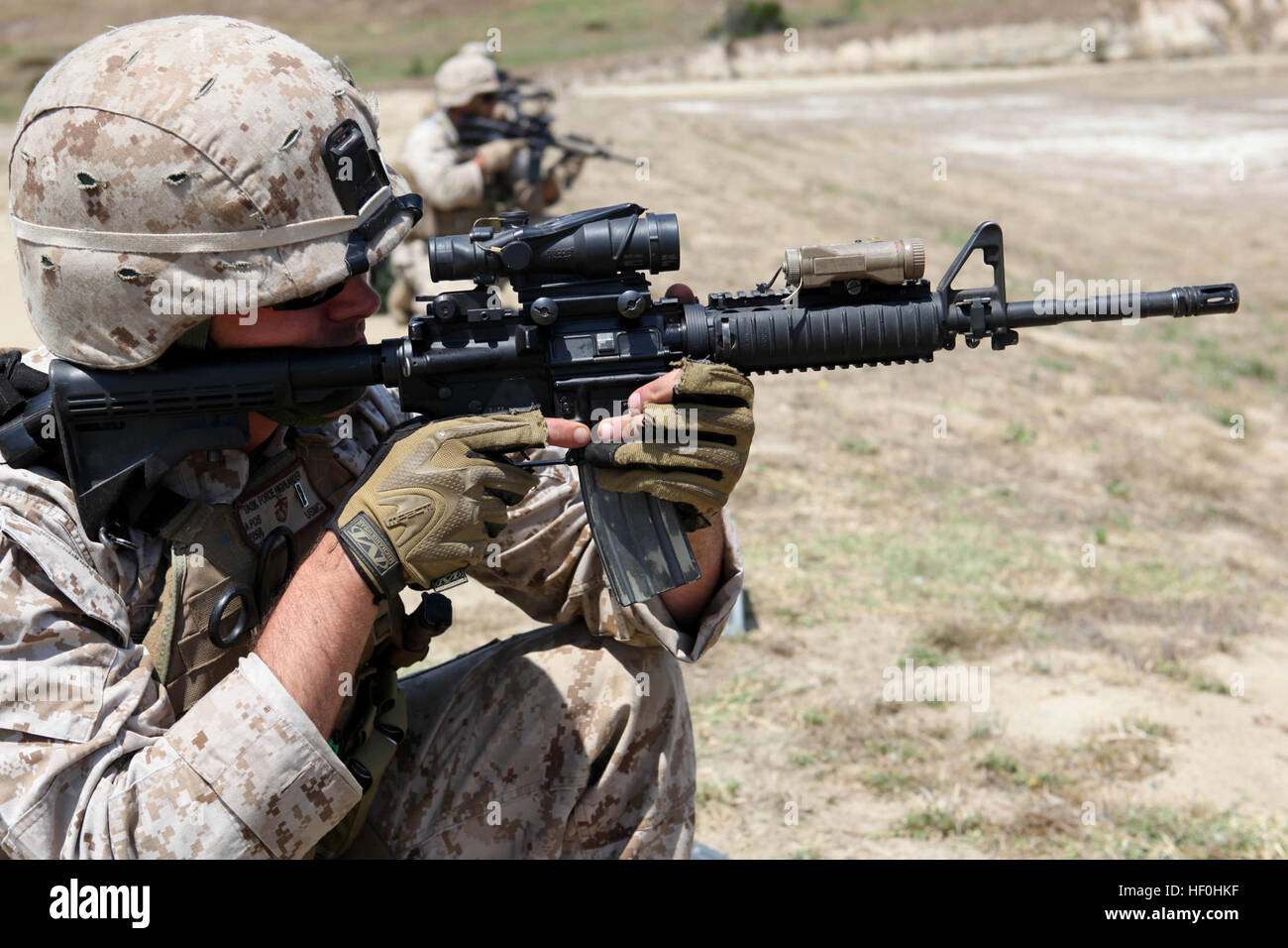 U.S. Marine Corps 1st Lt. Aaron Parham, 27, a team leader from Lake ...