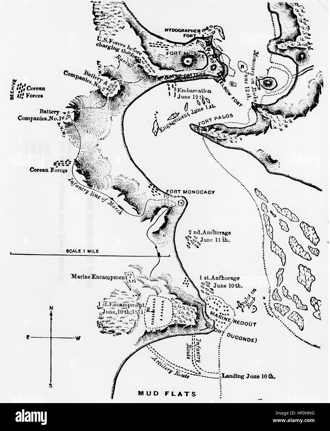 Corea map hi-res stock photography and images - Alamy