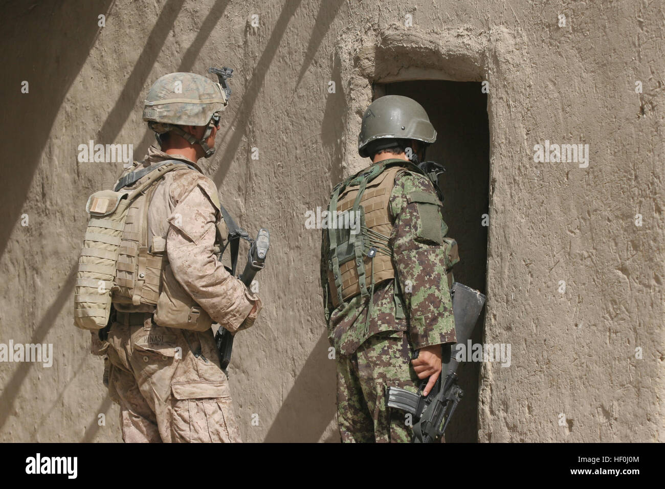 Sangin, Helmand Province, Afghanistan - Cpl. Anthony J. Minasi, A Team 