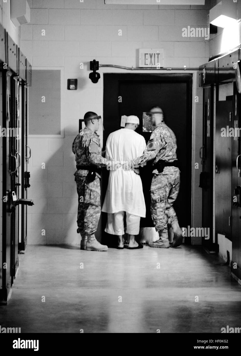Detainee Protection NAVAL STATION GUANTANAMO BAY, Cuba – (Oct. 27, 2011) -- Guards from ...