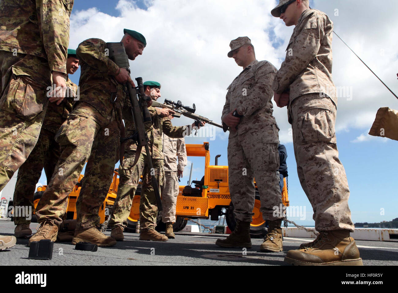 Marines with Battalion Landing Team 1st Battalion, 2nd Marine Regiment