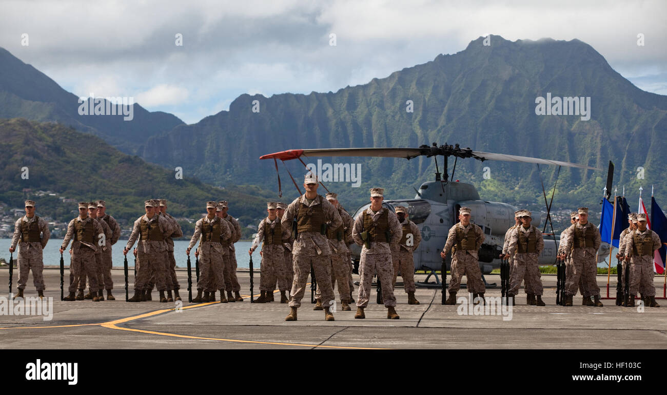Marines of Marine Light Attack Helicopter Squadron 367 