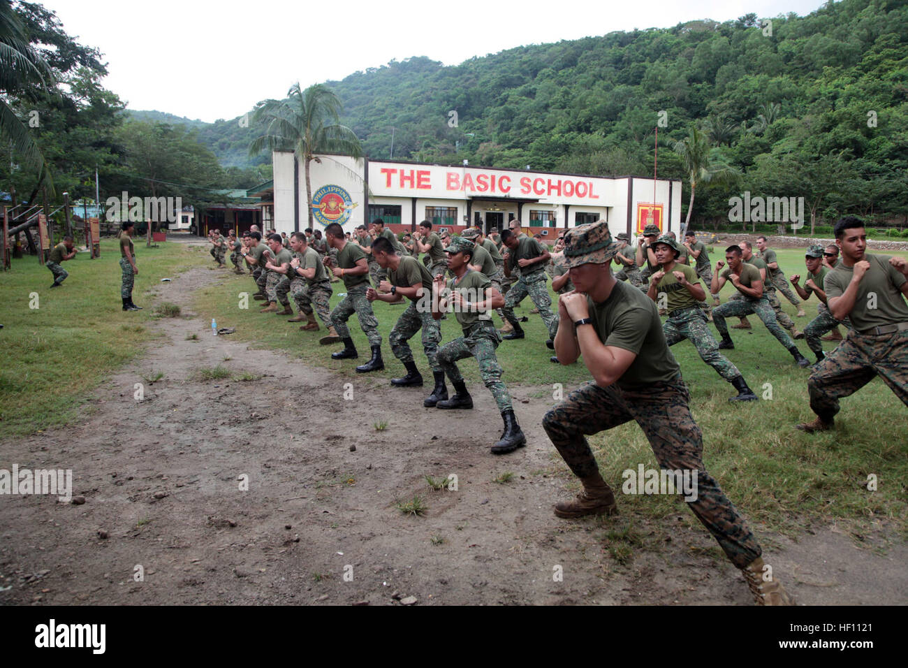 Armed Forces of the Philippines Marines assigned to 63rd Reconnaissance