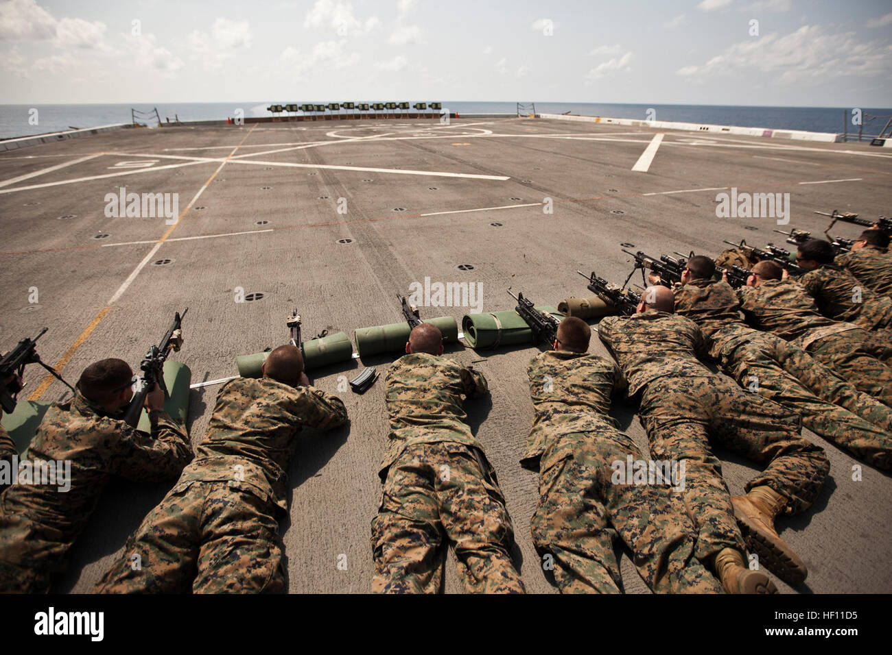 U.S. Marines with India Company, Battalion Landing Team, 3rd Battalion