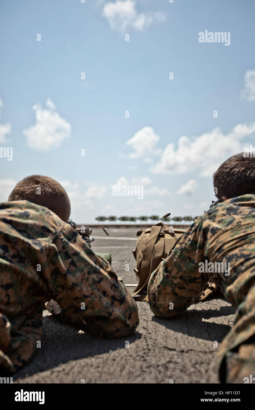 U.S. Marines with India Company, Battalion Landing Team, 3rd Battalion