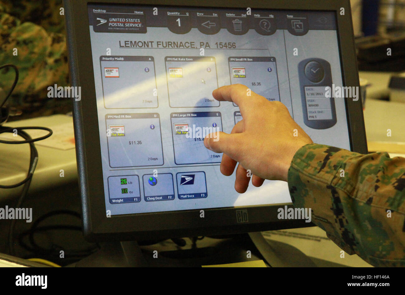 Military postal clerk hires stock photography and images Alamy