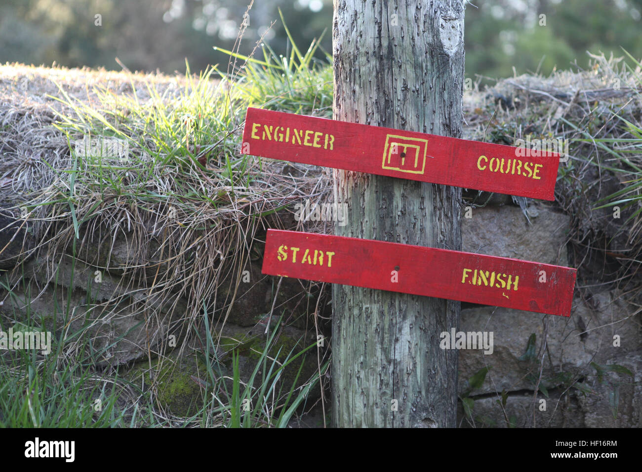 The Engineers Course at Courthouse Bay aboard Marine Corps Base Camp