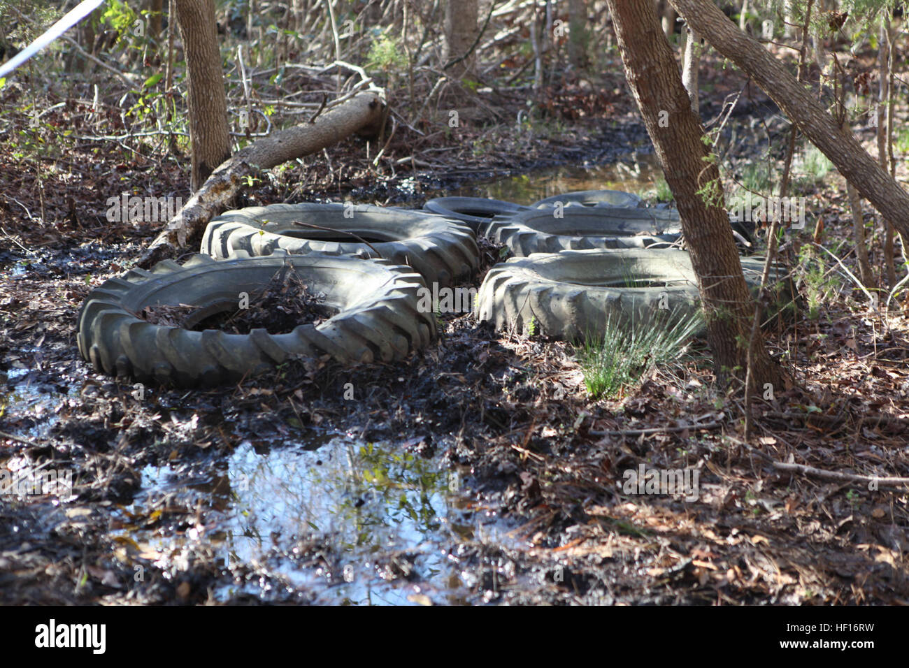The Engineers Course at Courthouse Bay aboard Marine Corps Base Camp