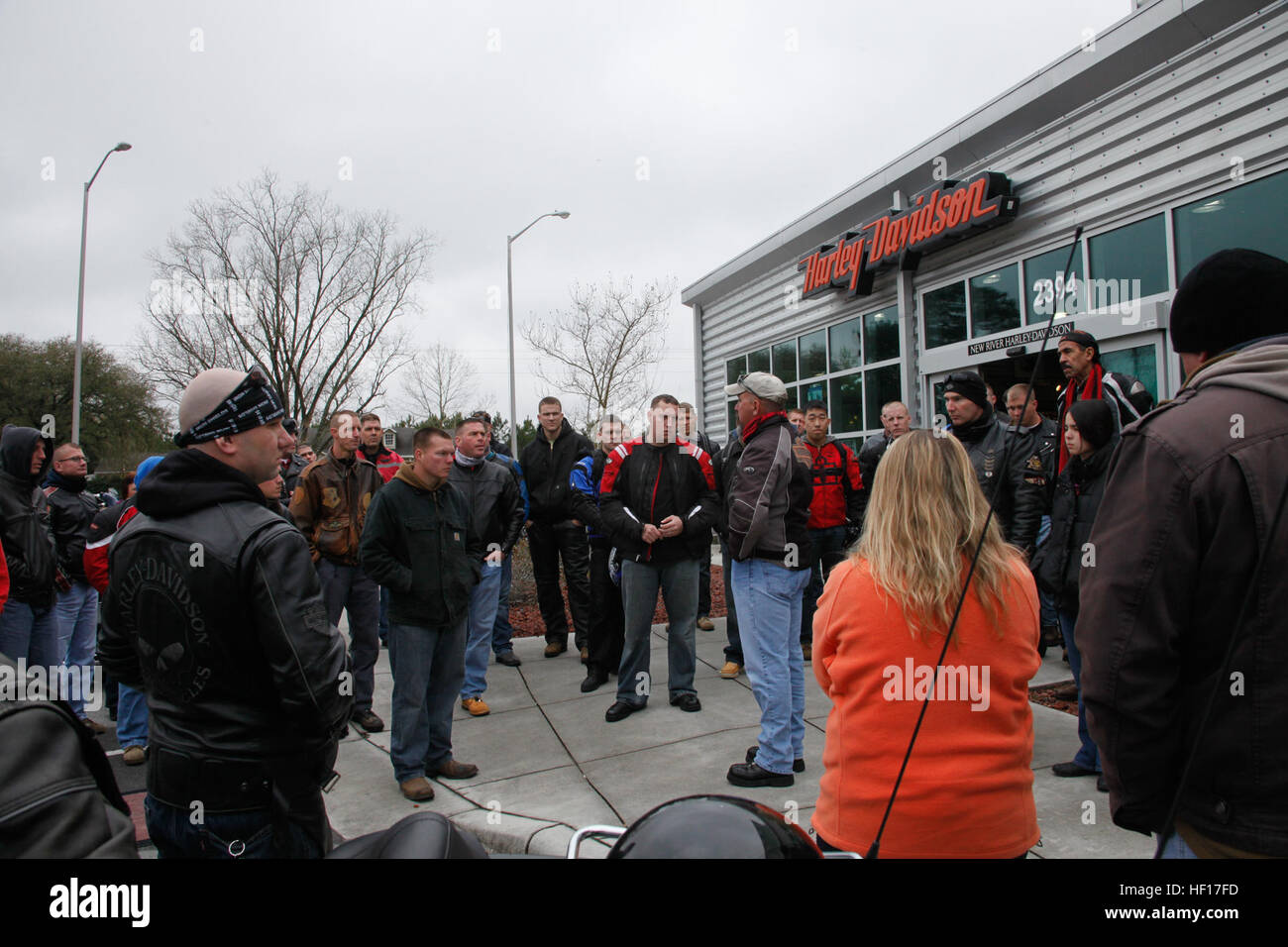 Approximately 80 Marines from Cherry Point, Camp Lejeune and New River