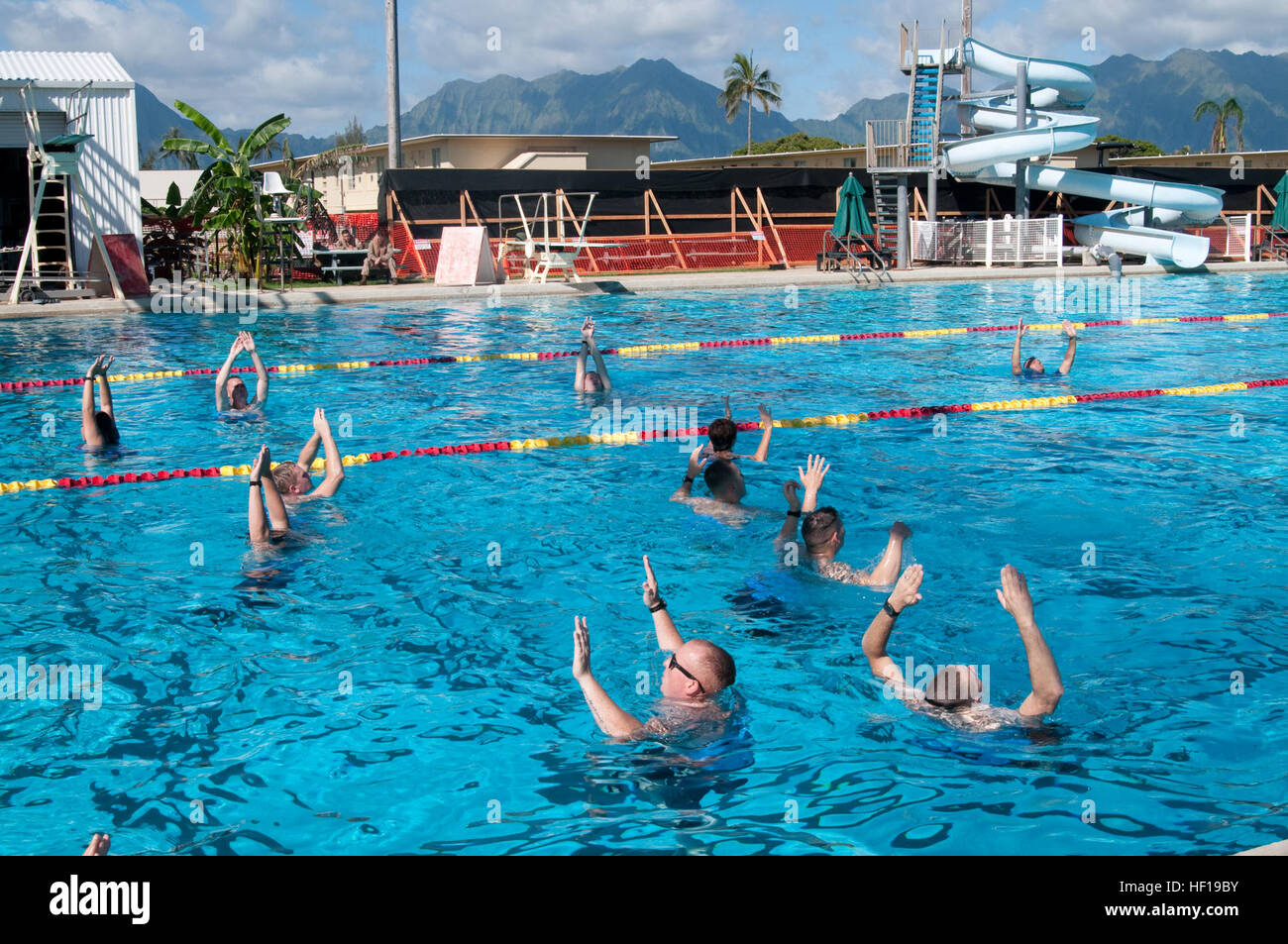 The new Aquatics Maximum Power Intense Training features exercises at the deep and shallow ends of a swimming pool as well as using specialized exercise equipment made for the water. AMP IT offers wor...